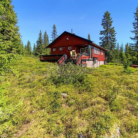 Cozy Home In Sjusjoen With Wifi Exterior foto