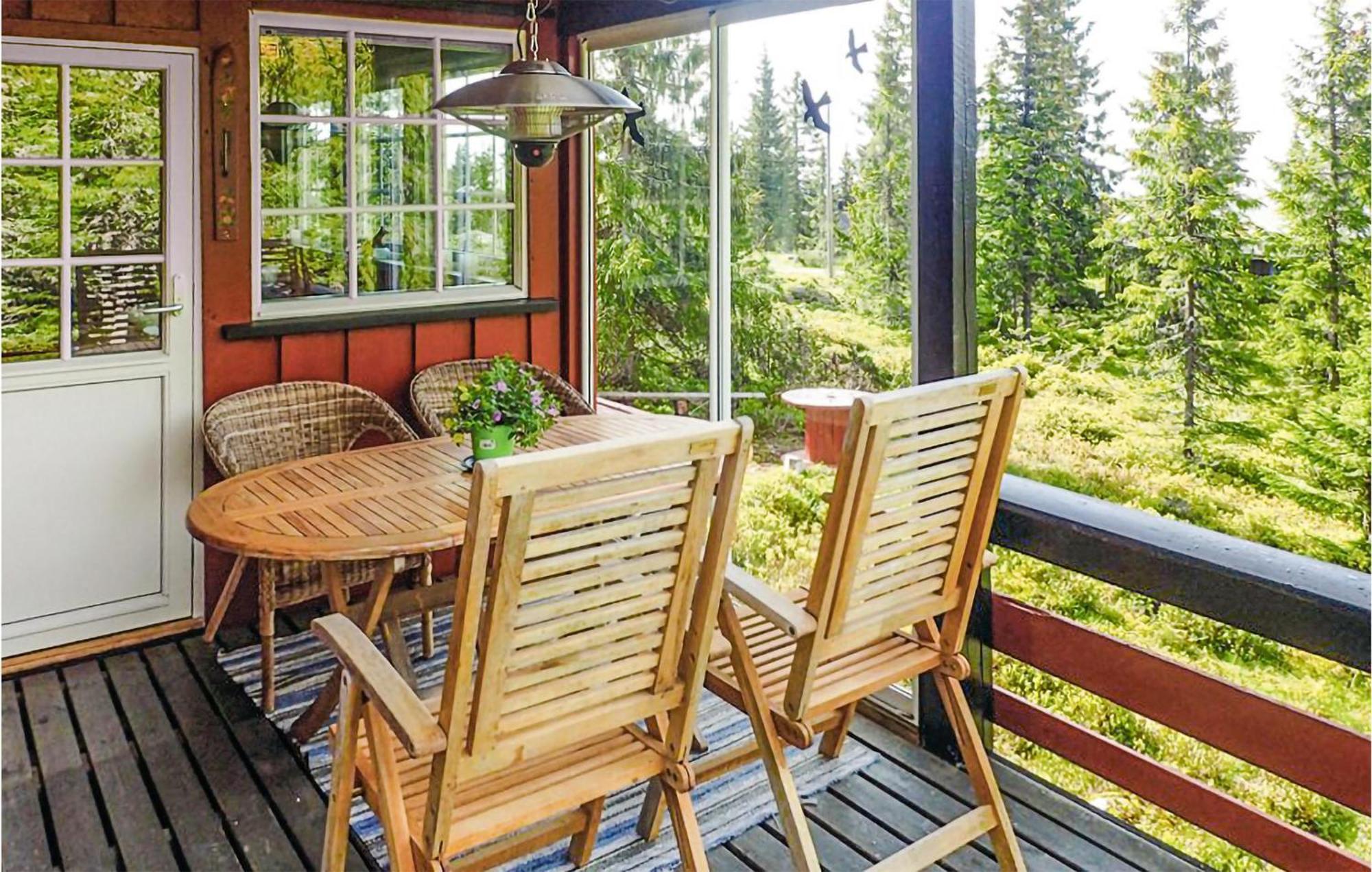 Cozy Home In Sjusjoen With Wifi Exterior foto